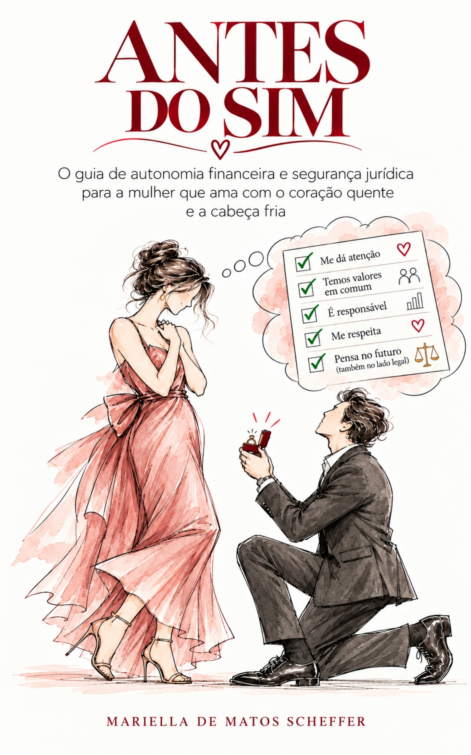 Capa do livro Antes do Sim, de Mariella Scheffer